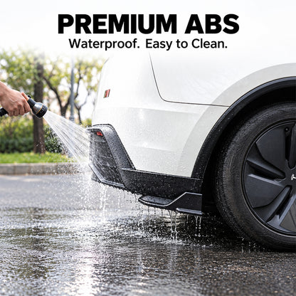 Model Y Juniper Rear Bumper Lip Side Splitter ABS Sport Style Rear Bumper Corner Extensions
