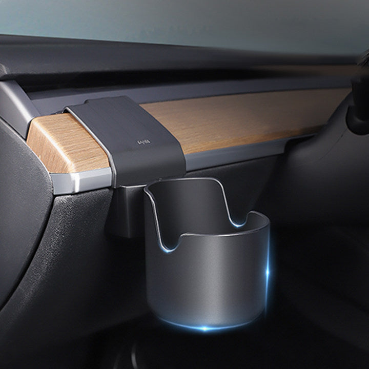 EVBASE Tesla Dashboard Cup Holder for Model 3 Y Tesla Interior Accessories