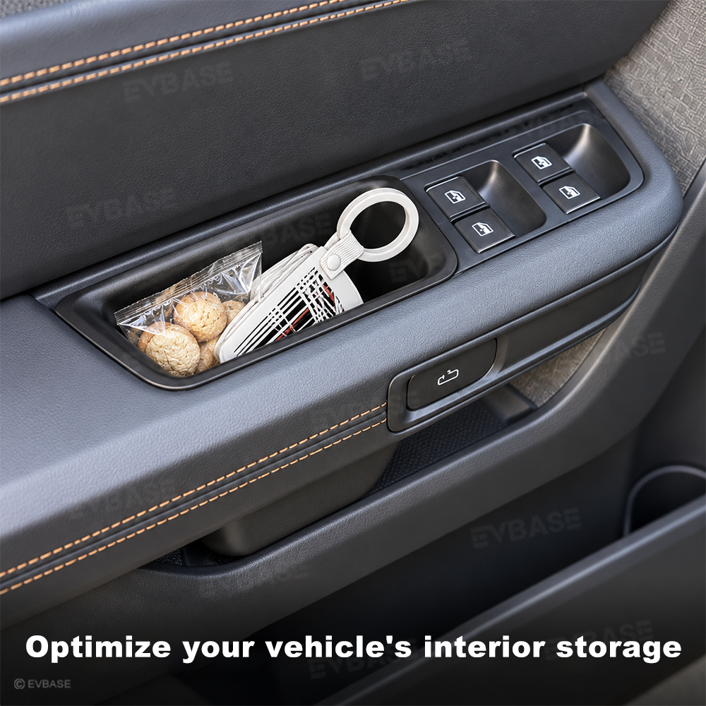 Door Handle Organizer Tray for Rivian R2 Inner Door Pull Handle Storage Box