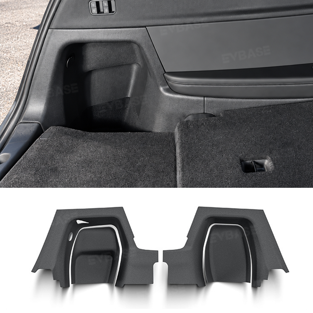 Model Y L Rear Trunk Side Panel Protectors TPE Interior Protection Covers