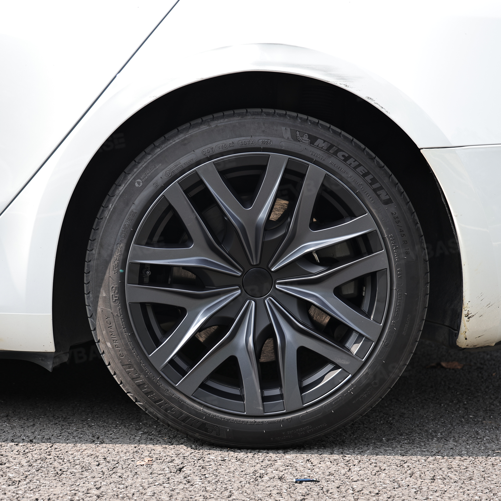Model 3 Highland Wheel Covers 18" Photon Wheels Hubcaps Inspired By Model Y Performance