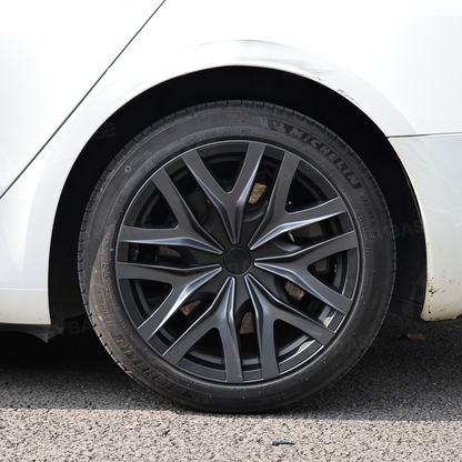 Model 3 Highland Wheel Covers 18" Photon Wheels Hubcaps Inspired By Model Y Performance