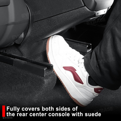 Model Y Juniper Anti-kick Pads Center Console Side & Rear Seat Stickers Protection Mats 5pcs Set