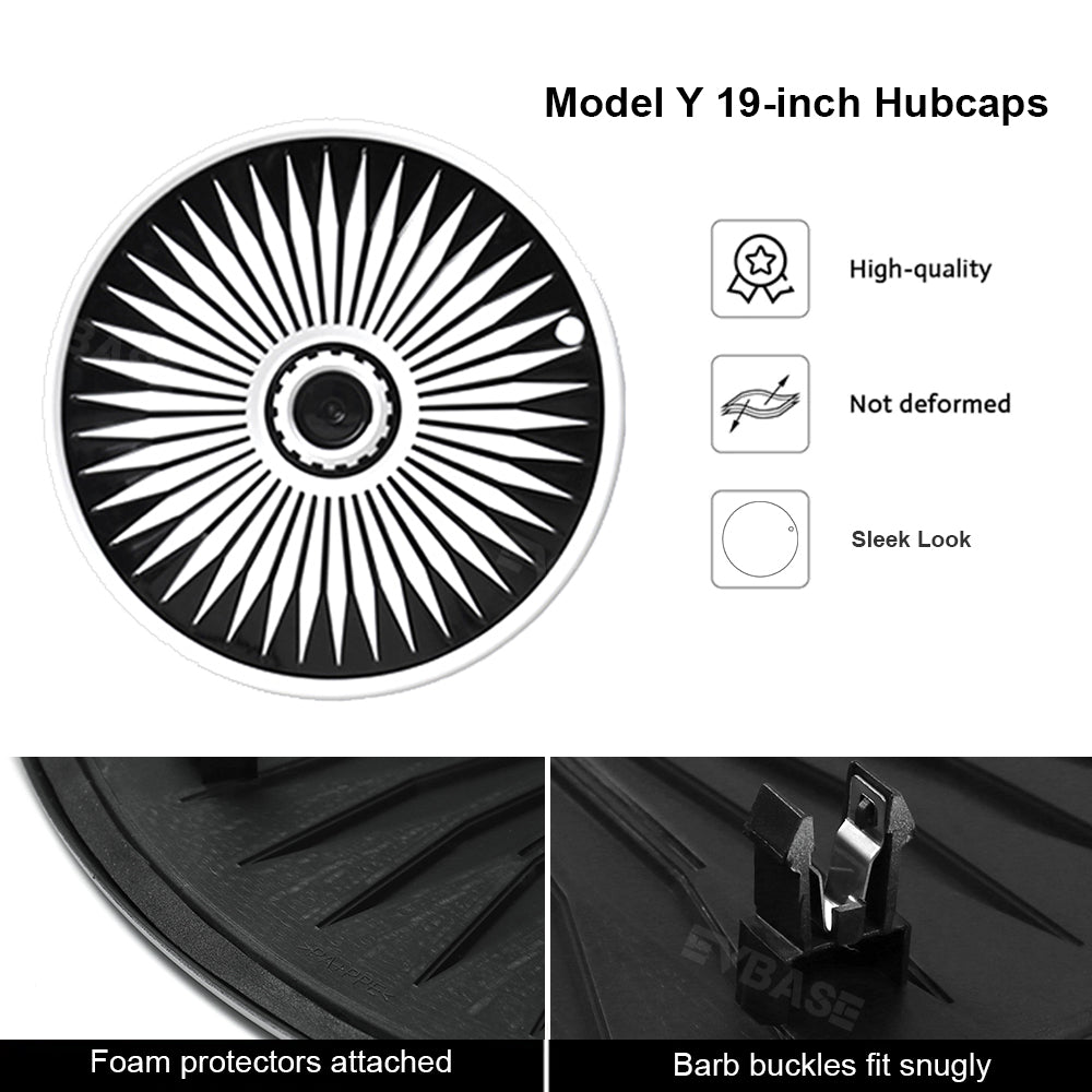 Tesla Model Y Wheel Covers 19 Inch Hubcaps Land Rover Style Rim Covers Rim Protector