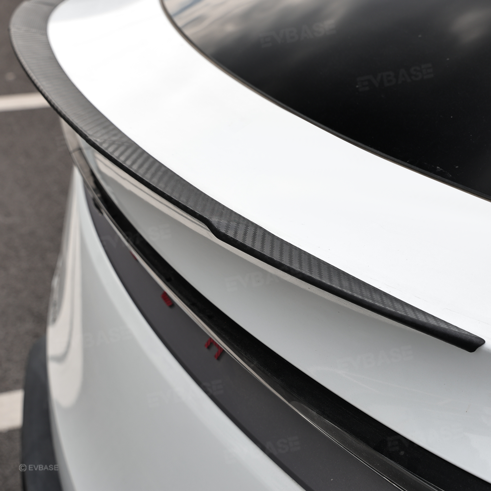 Model Y Juniper Rear Spoiler Wing ABS Aerodynamic Rear Trunk Lip Spoiler for Tesla