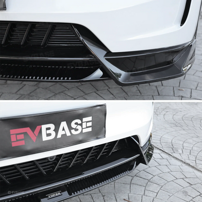Model Y L Body Kit Full Aero Front Lip & Side Skirts & Rear Diffuser for Tesla
