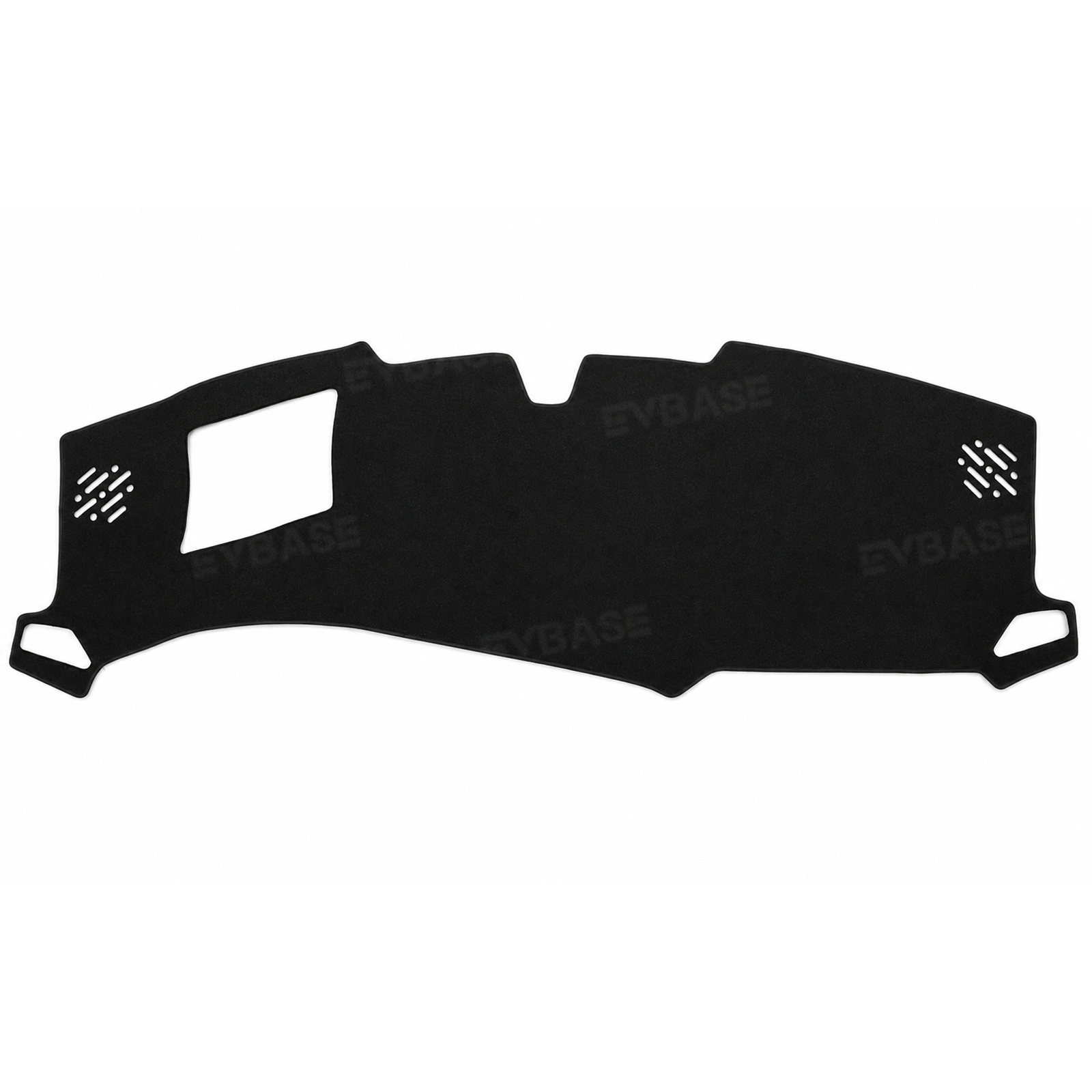 Dash Cover for Silverado EV Suede Dashboard Mat Non-Slip Carpet Sunshield Glare UV Rays Protector