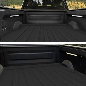 Rivian R1T Truck Bed Mat Liner Foldable Accessories Pickup Heavyweight Bed Mat All Weather Truck Rugged Bed Liner