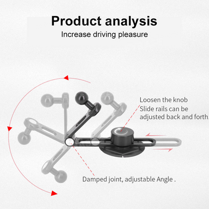 Phone Holder for Rivian R2 Adjustable Magnetic Phone Mount MagSafe Wireless Charging