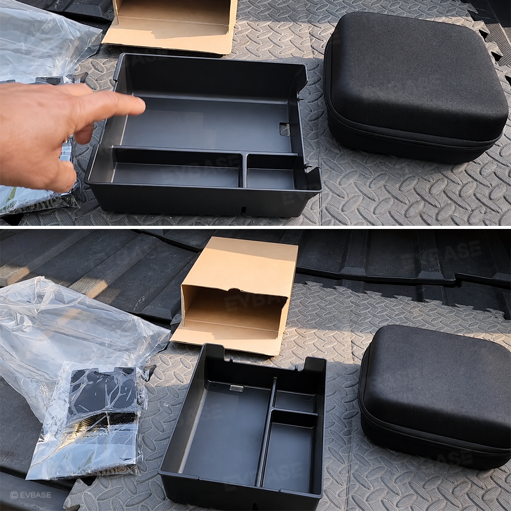 Center Console Organizer Tray for Rivian R2 Armrest Storage Box