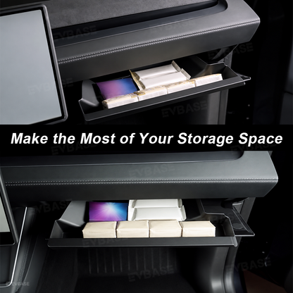 Model Y Juniper/ Model Y L Glove Box Organizer TPE Interior Storage Tray