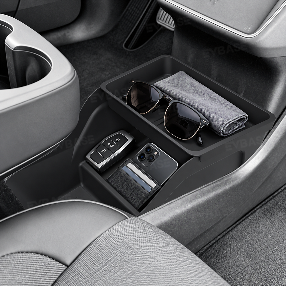 Model Y Juniper Standard Lower Center Console Organizer Under Console Storage Tray 2.0