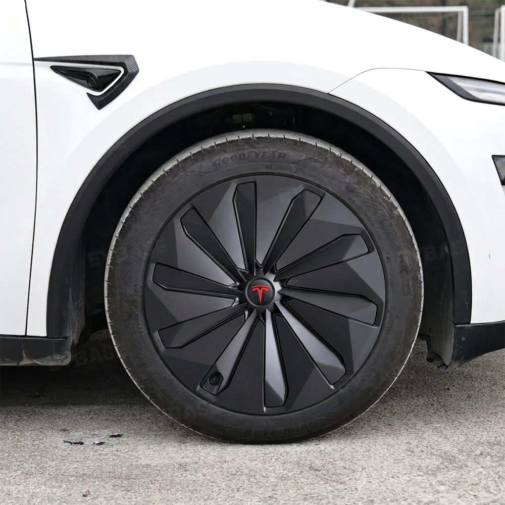 Model Y Juniper Wheel Covers 19 Inch Aero Turbine Style Hubcaps