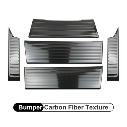 Cybertruck Rear Bumper Tailgate Protector Stainless Steel Tailgate Top Cover Rear Bumper Guard Step Plates