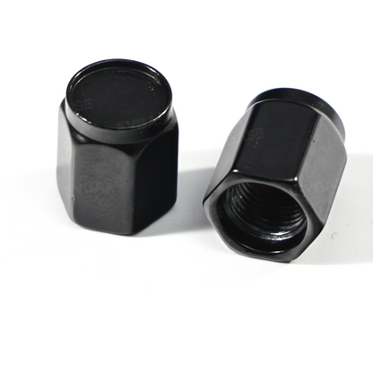 Model Y Juniper Tire Valve Stem Caps Red/Black Leakproof Aluminum Alloy Tire Air Caps Rustproof Metal Valve Covers with Rubber Seal for Model Y/3/S/X/Cybertruck
