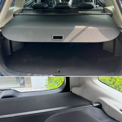 Retractable Cargo Cover for Chevrolet Equinox EV Rear Trunk Security Privacy Shade Leather Cargo Organizer