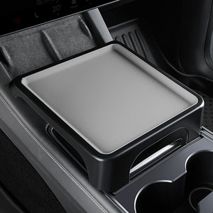 EVbase Tesla Eating Desk Table Center Console Tray For Model 3 Model Y （2018~2023）