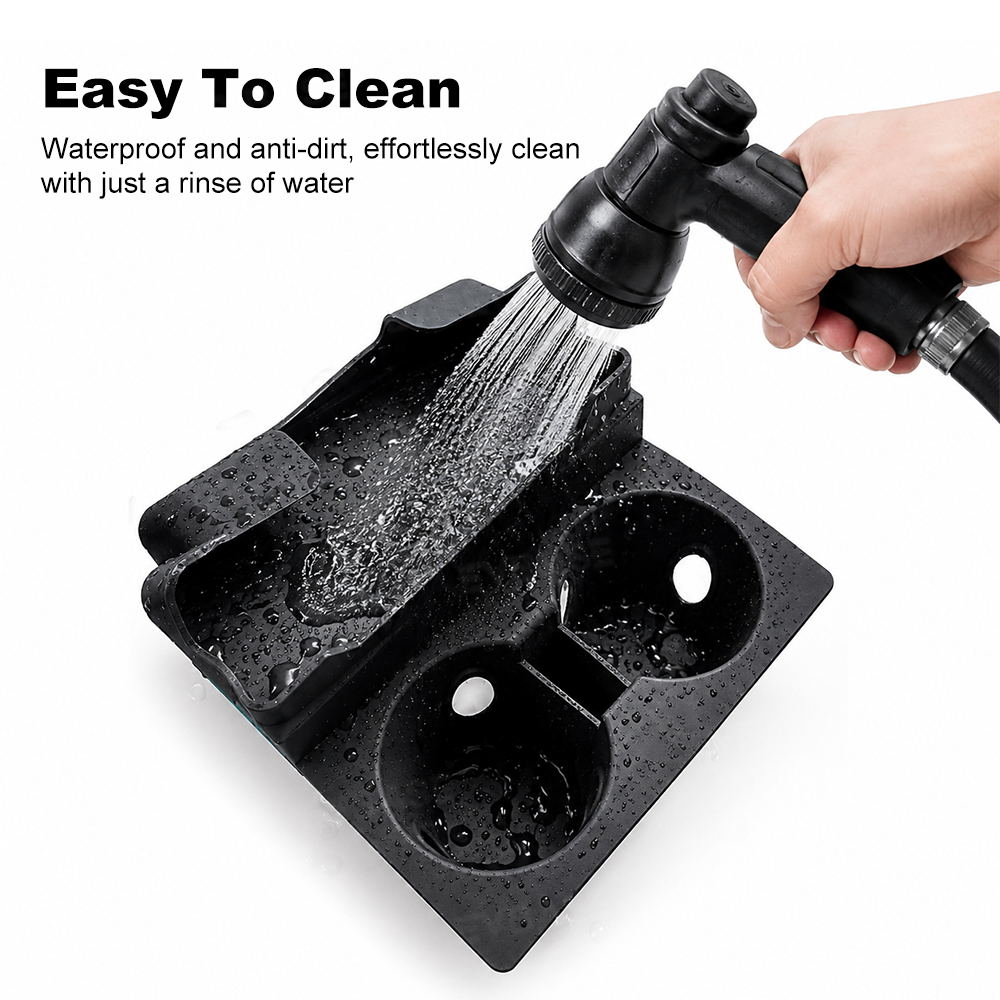 Model Y Juniper/ YL/ 3 Highland Silicone Center Console Cup Holder Insert Armrest Storage Organizer