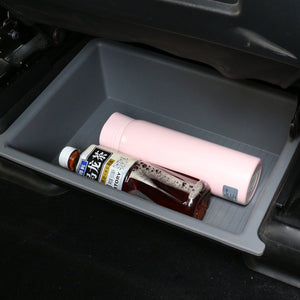 New EVBASE Model Y X Underseat Storage Box Organizer Tesla Hidden Tray With double layer Cover