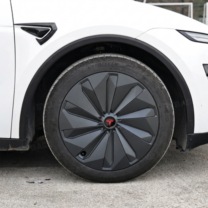 Model Y Juniper Wheel Covers 19 Inch Aero Turbine Style Hubcaps
