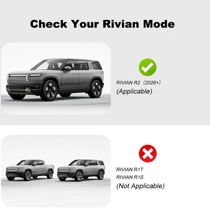 Roof Rack for Rivian R2 Cargo Crossbars Lockable Rooftop Luggage Rack 2PCS