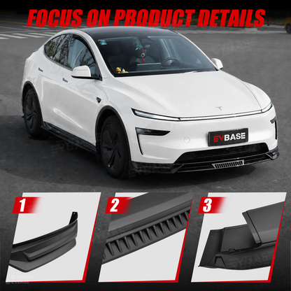 Model Y Juniper Body Kit Aggressive Aero Style Front Lip & Rear Diffuser & Side Skirts
