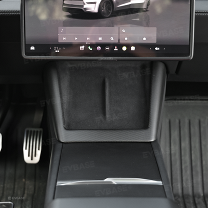 Model Y Juniper Real Carbon Fiber Interior Upgrade Full Kit Protective Overlay "Plain Weave" (Performance Look)