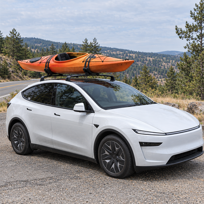 Model Y L Roof Rack Cross Bar Aluminum Alloy Lockable Cargo Carrier Rails