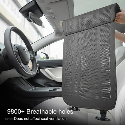 Front Seat Leg Support Cushion Nappa Leather for Tesla Model Y/ Y Juniper & Model 3/ 3 Highland