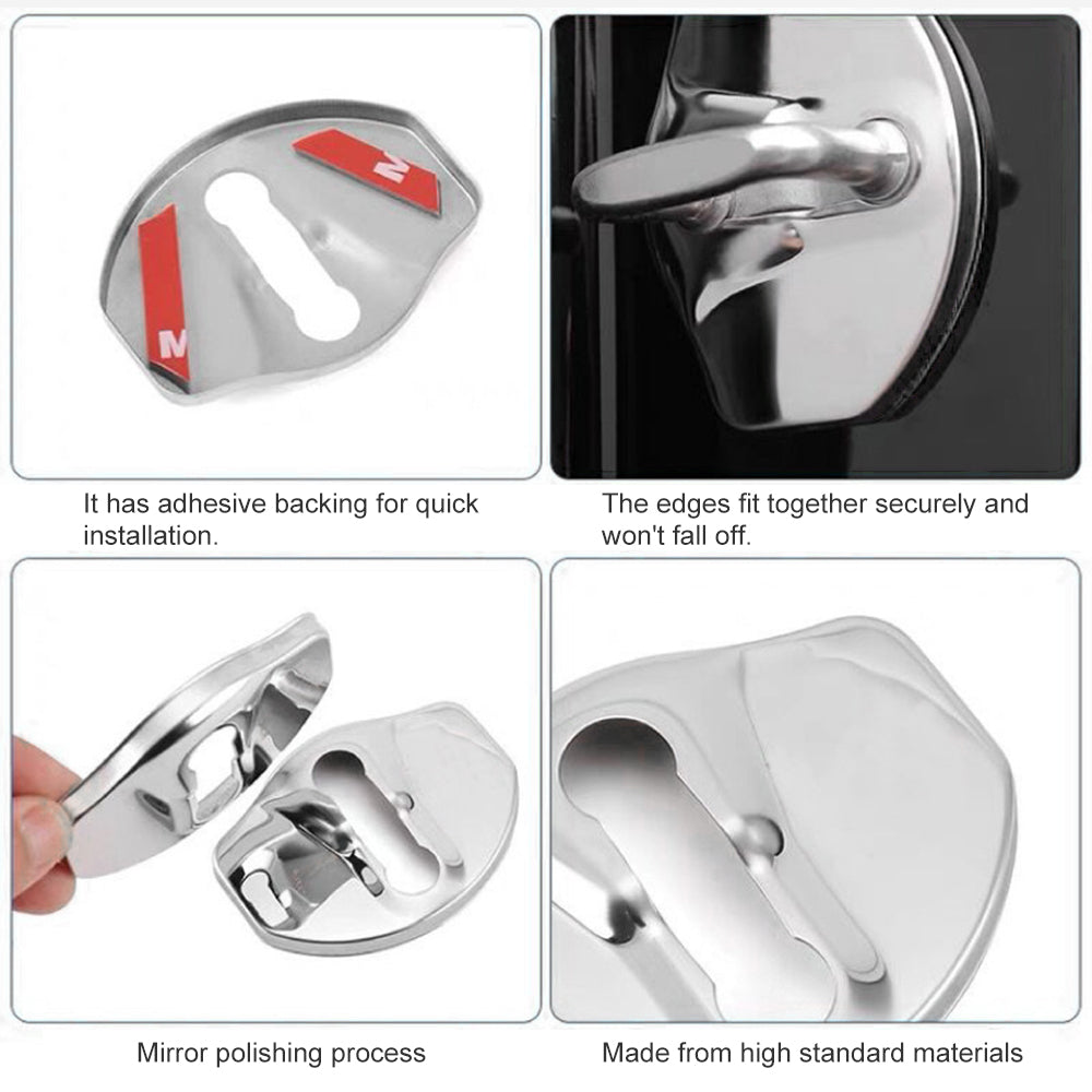 Model 3 Y Door Lock Cover Protector Latches Cover Door Stopper Covers for Tesla