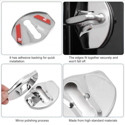 Model 3 Y Door Lock Cover Protector Latches Cover Door Stopper Covers for Tesla