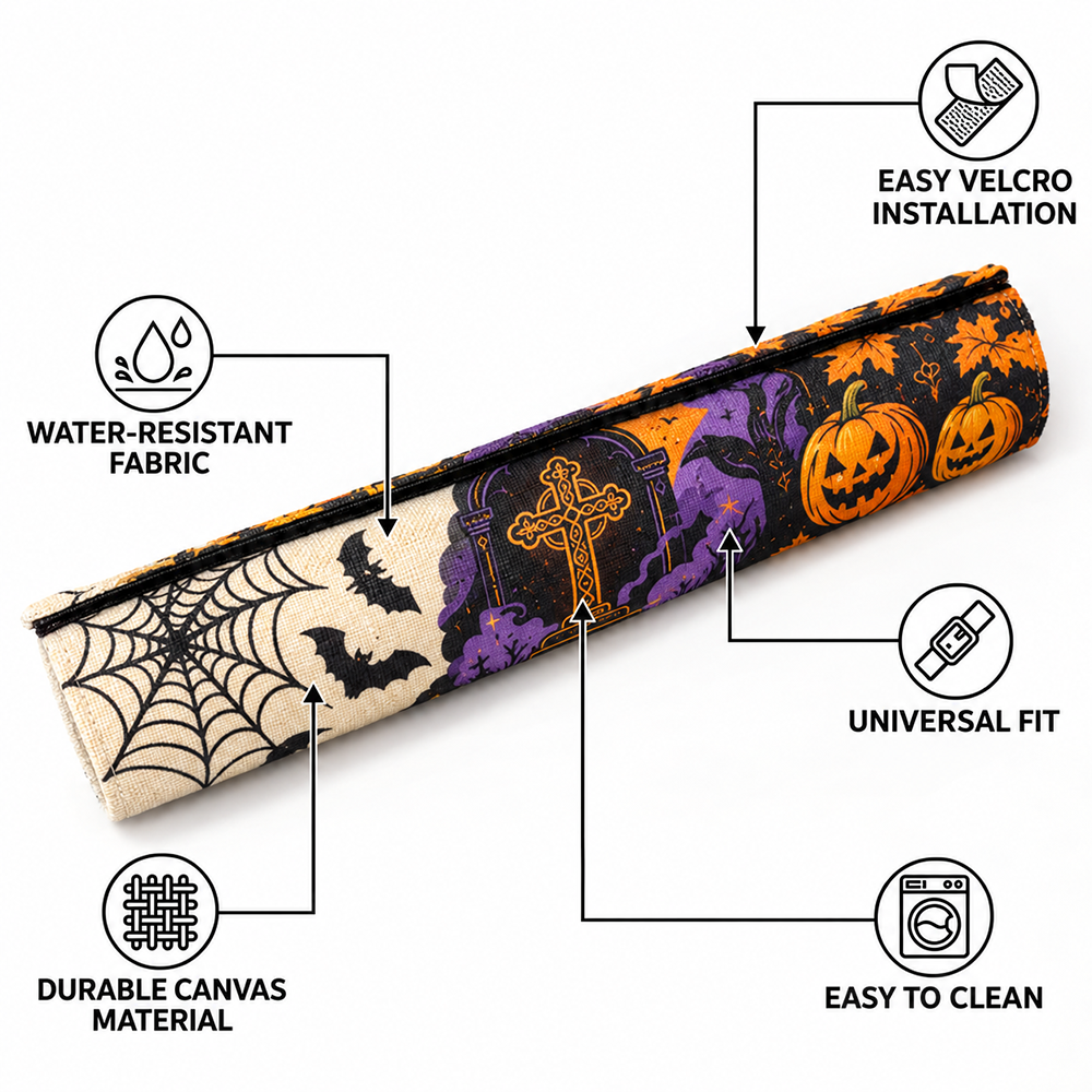 Model Y Juniper Halloween Seat Belt Covers Shoulder Pads for Tesla Model Y/3/X/S/Cybertruck