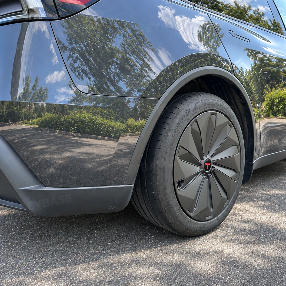 Model Y Juniper Wheel Covers 19 Inch Aero Turbine Style Hubcaps
