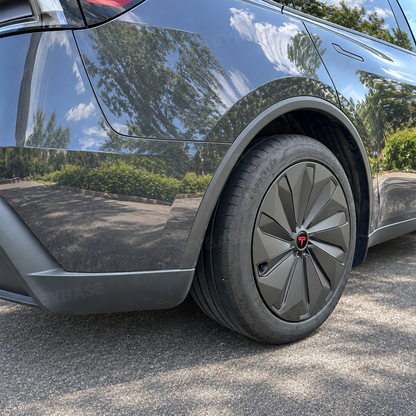 Model Y Juniper Wheel Covers 19 Inch Aero Turbine Style Hubcaps