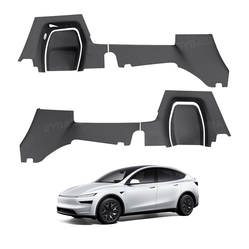 Model Y L Rear Trunk Side Panel Protectors TPE Interior Protection Covers