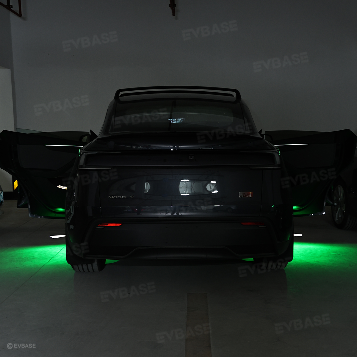 Model Y Juniper/ 3 Highland Projection Lights & Footwell Lights & Center Console Ambient Lighting with Factory Screen Control
