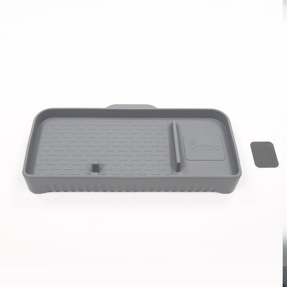 EVBASE Storage Box Under The Screen Dashboard Storage Tray For Tesla Model 3 Y