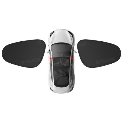 Model Y Juniper Front & Rear Side Window Shades Static Cling Window Sunshade UV Protection & Heat Reduction for Tesla Model Y/3/X/S/Cybertruck