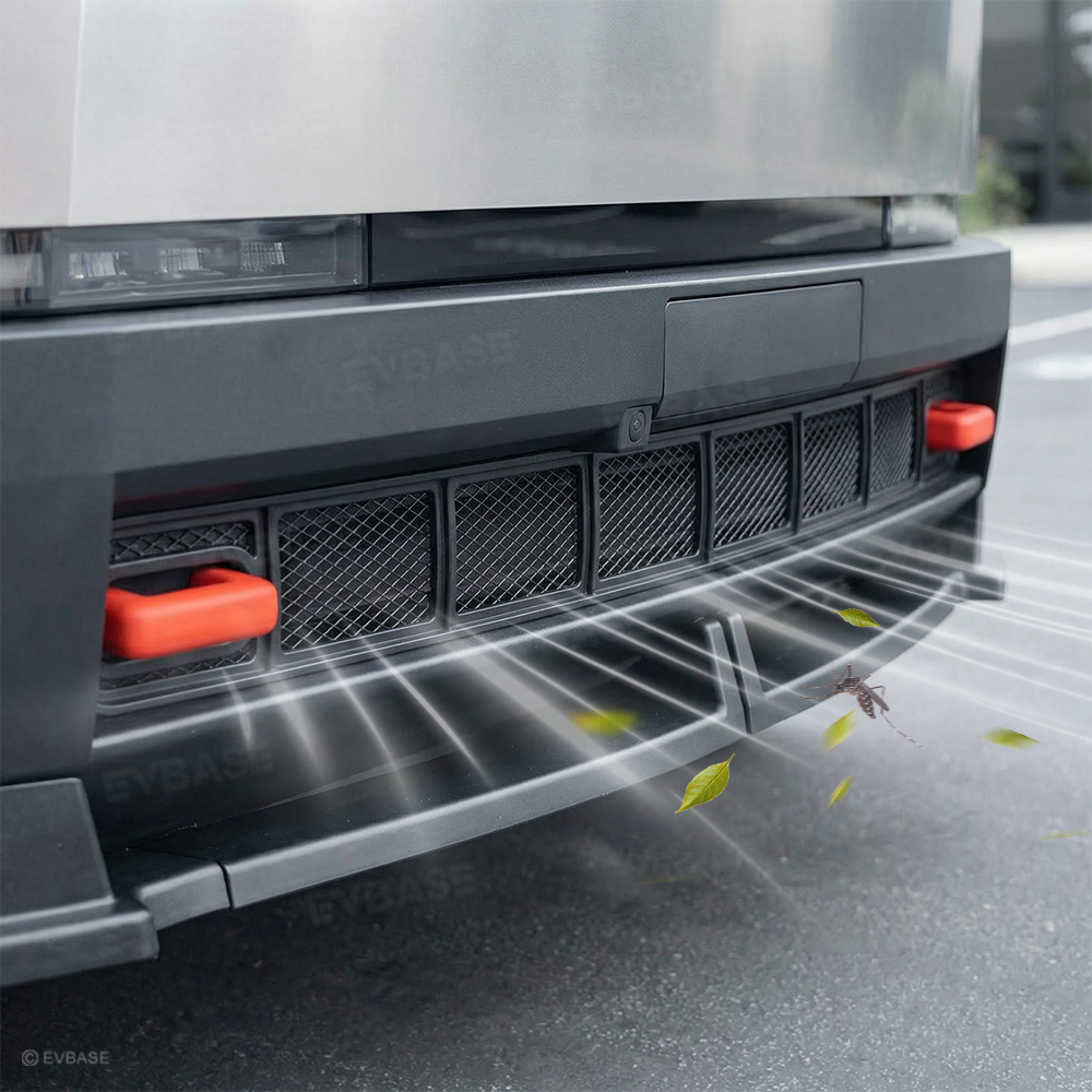 Cybertruck Grille Mesh Insert Front Lower Bumper Protective Mesh Grille Panel Covers Bug & Debris Screen Protector