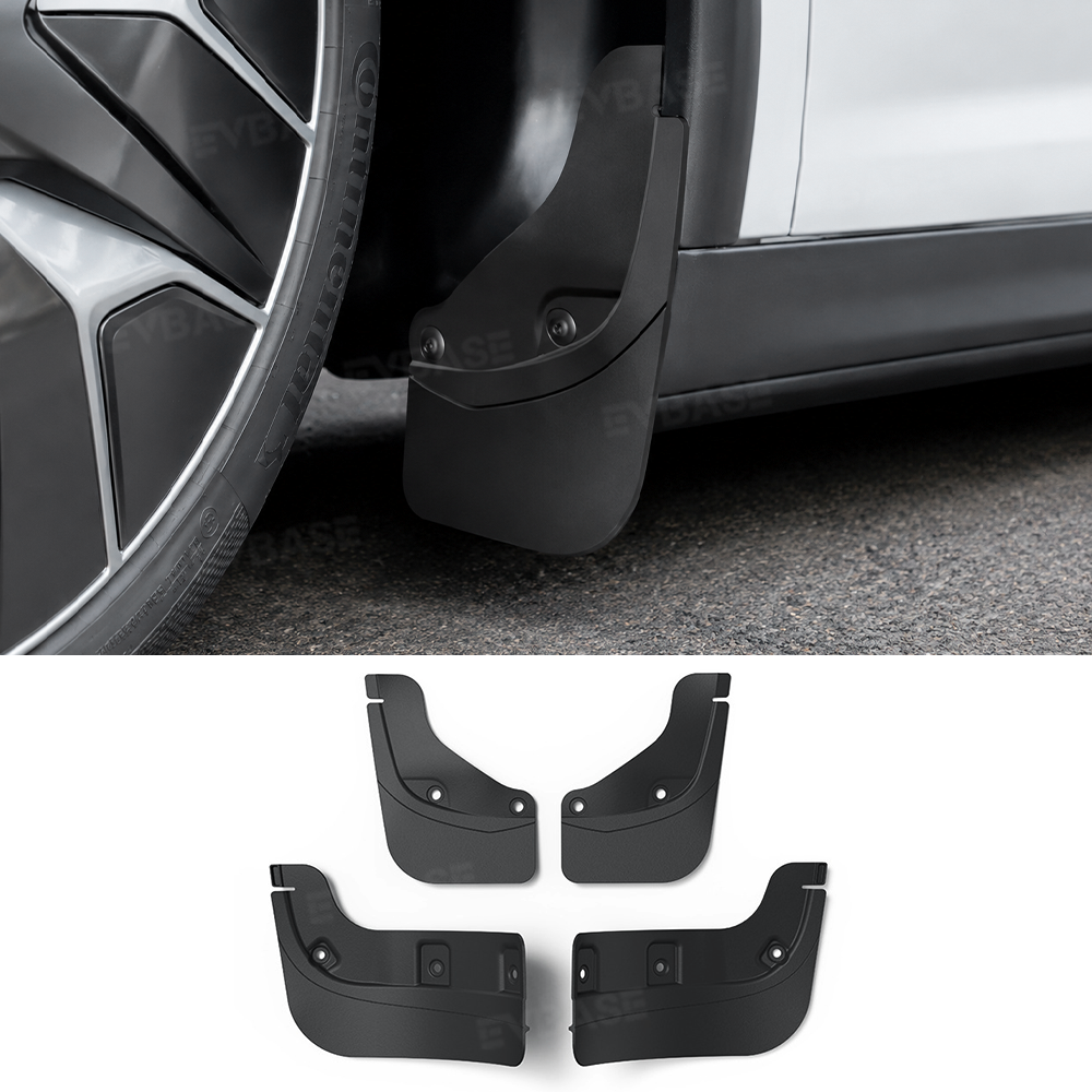 Model Y L Mud Flaps Front & Rear No-Drilling Splash Guards All-Weather Protection
