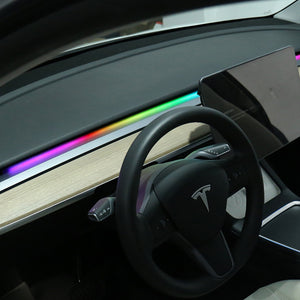 EVBASE Model 3 Y Dashboard Streamer Ambient Light