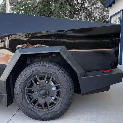 Upgrade Cybertruck Center Wheel Caps Heptagon Hub Covers Lug Nut Covers Tesla Accessories EVBASE