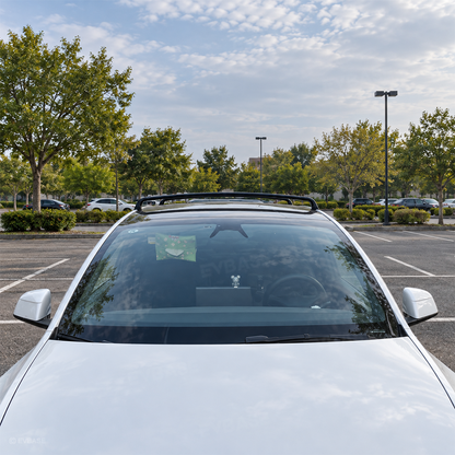 Model Y L Roof Rack Cross Bar Aluminum Alloy Lockable Cargo Carrier Rails