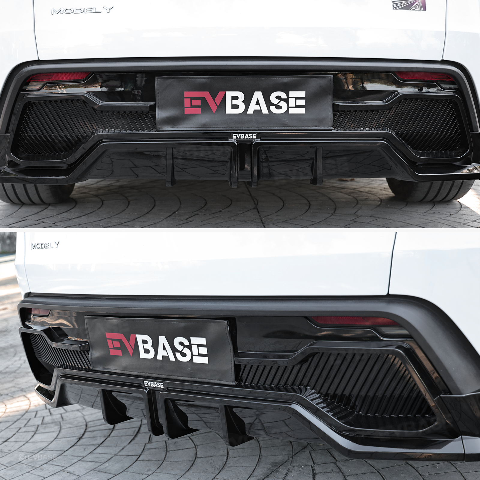 Model Y Juniper Rear Diffuser Aerodynamic Rear Bumper Diffuser Lip Extension Splitter