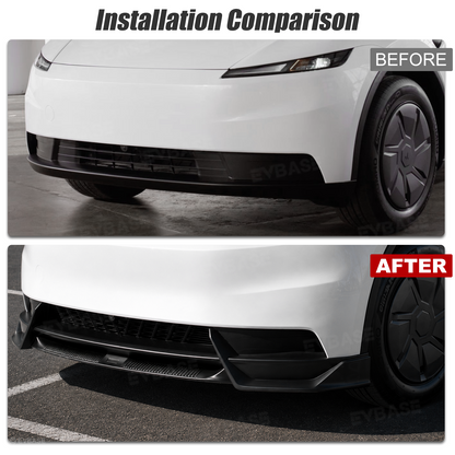 Model Y Juniper Standard Front Lip Performance Aero Front Bumper Lip Splitter Spoiler