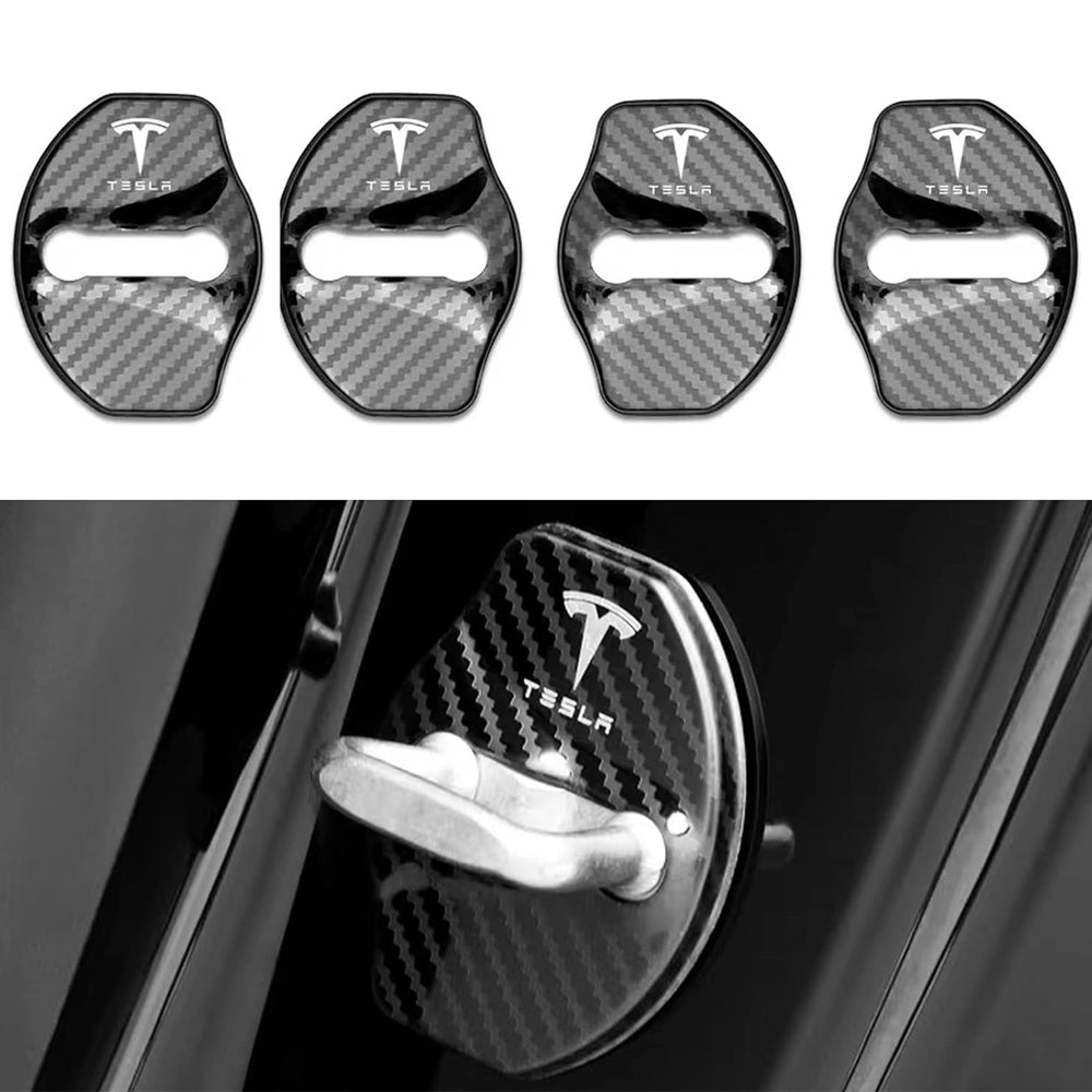 Model 3 Y Door Lock Cover Protector Latches Cover Door Stopper Covers for Tesla