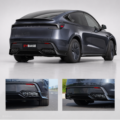 Model Y Juniper Body Kit Aggressive Aero Style Front Lip & Rear Diffuser & Side Skirts