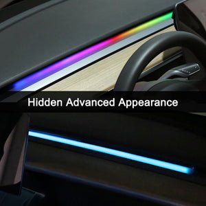 Model 3 Y Dashboard Streamer Ambient Light Tesla Interior Light Accessories