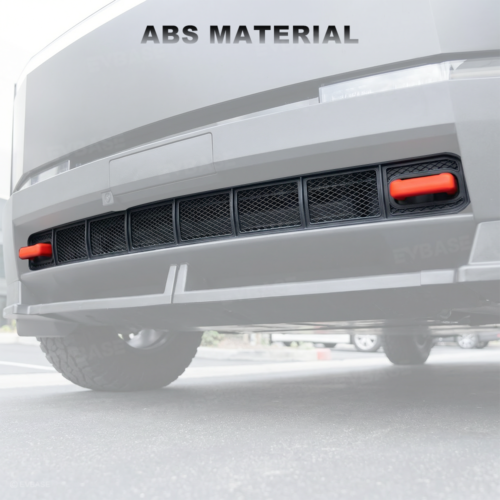 Cybertruck Grille Mesh Insert Front Lower Bumper Protective Mesh Grille Panel Covers Bug & Debris Screen Protector