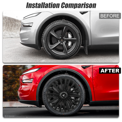 Model Y Juniper 19 Inch Wheel Covers Luxury-Inspired Multi-Spoke Wheels Hubcaps for Tesla